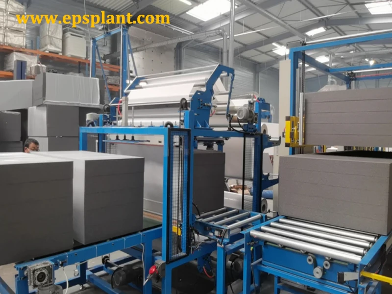 eps cutting line packing machine_